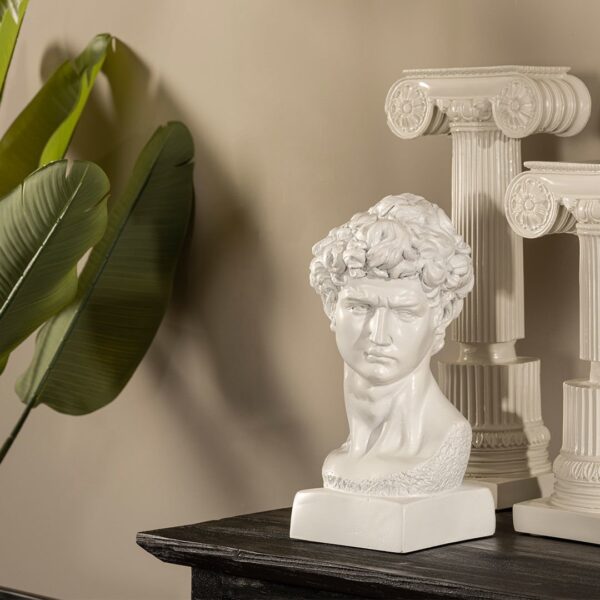 TIMELESS DAVID BUST DEKORATİF OBJE